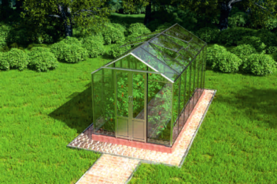 Алюминиевые теплицы Mini - Ширина 2,1м - интернет-магазин «Формика» 