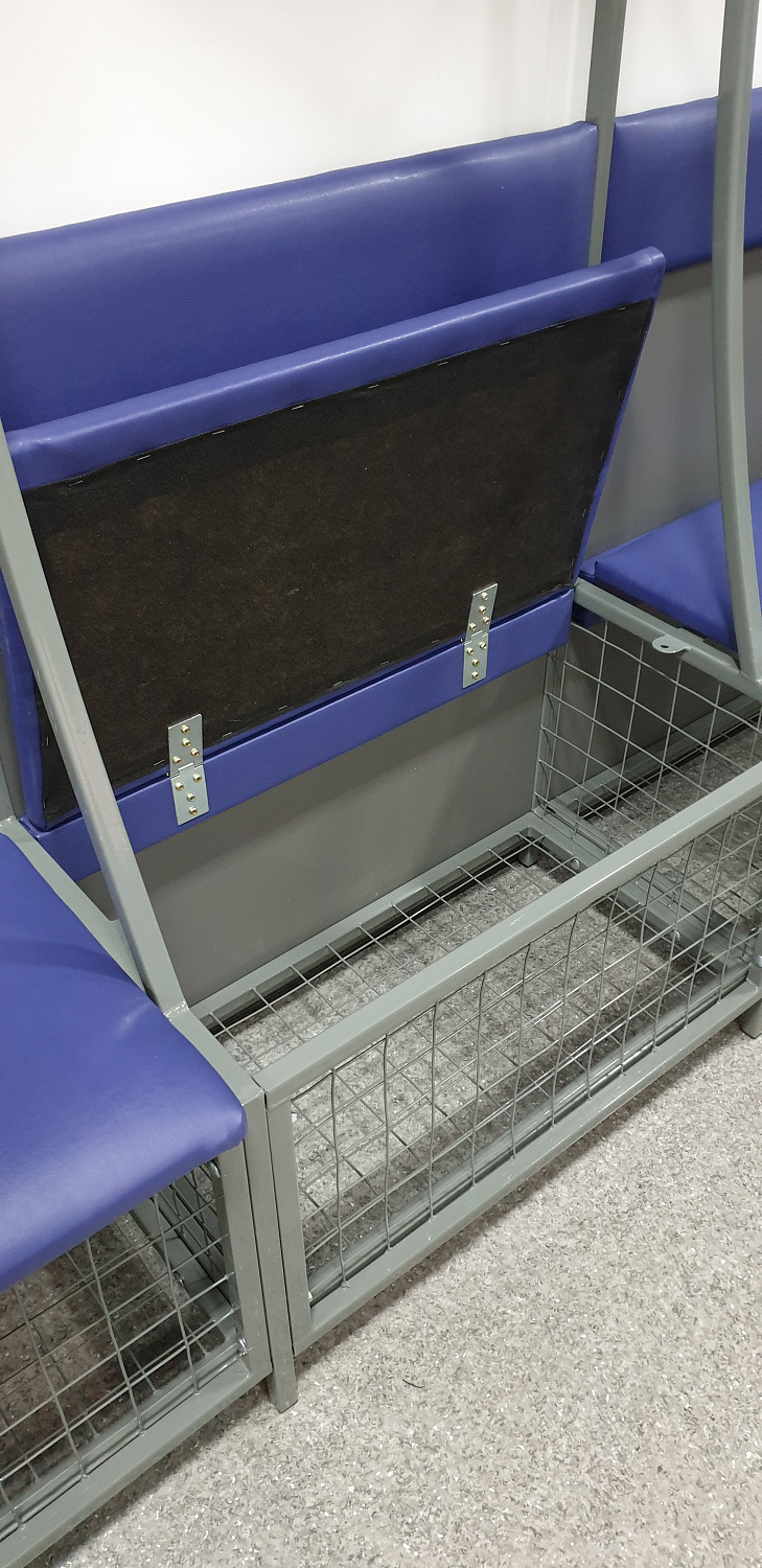 Места для переодевания спортсменов