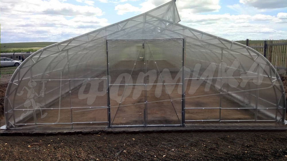 Теплица по Митлайдеру